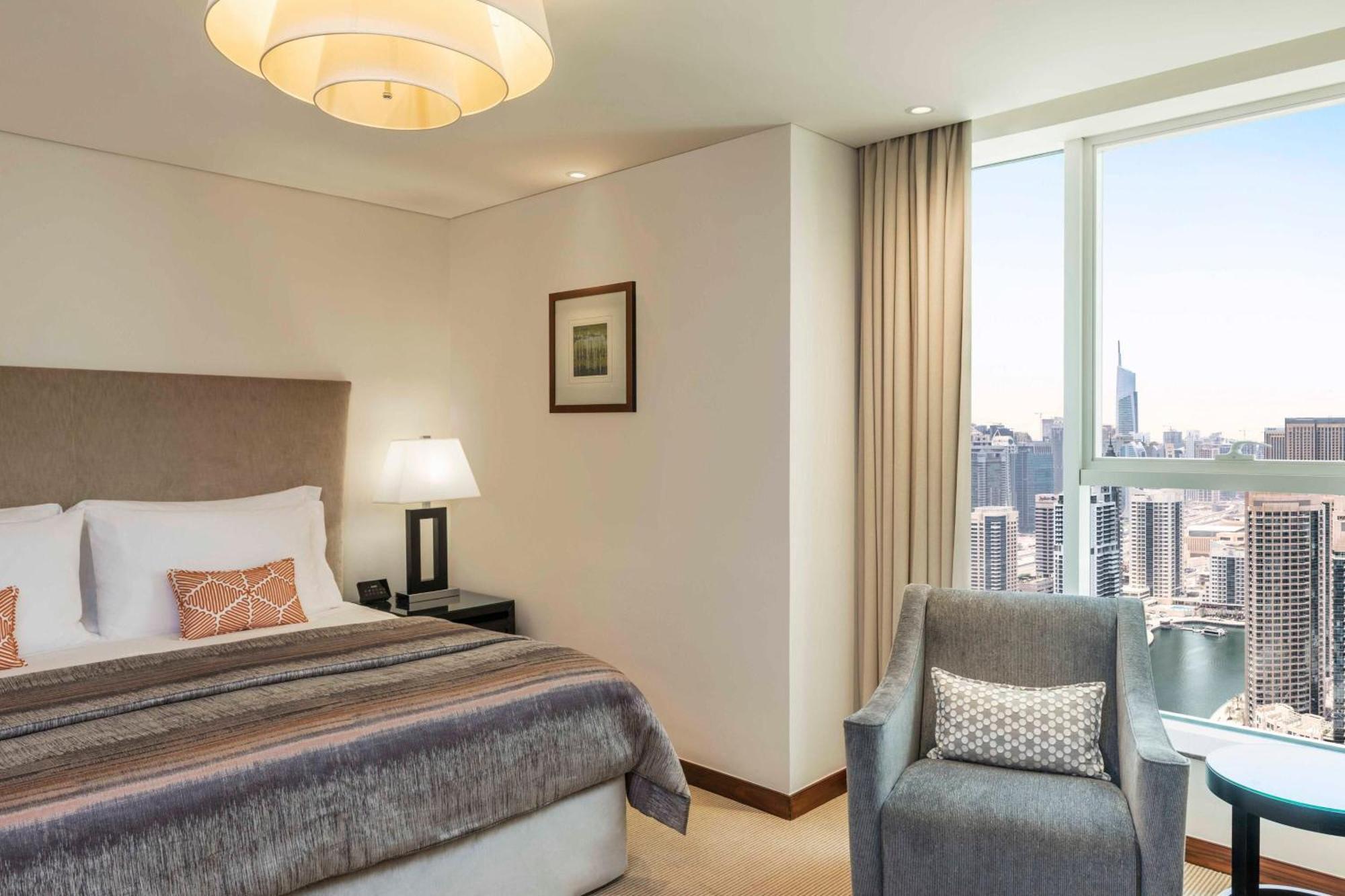 Grosvenor House, A Luxury Collection Hotel, Dubái Exterior foto A bedroom at the hotel