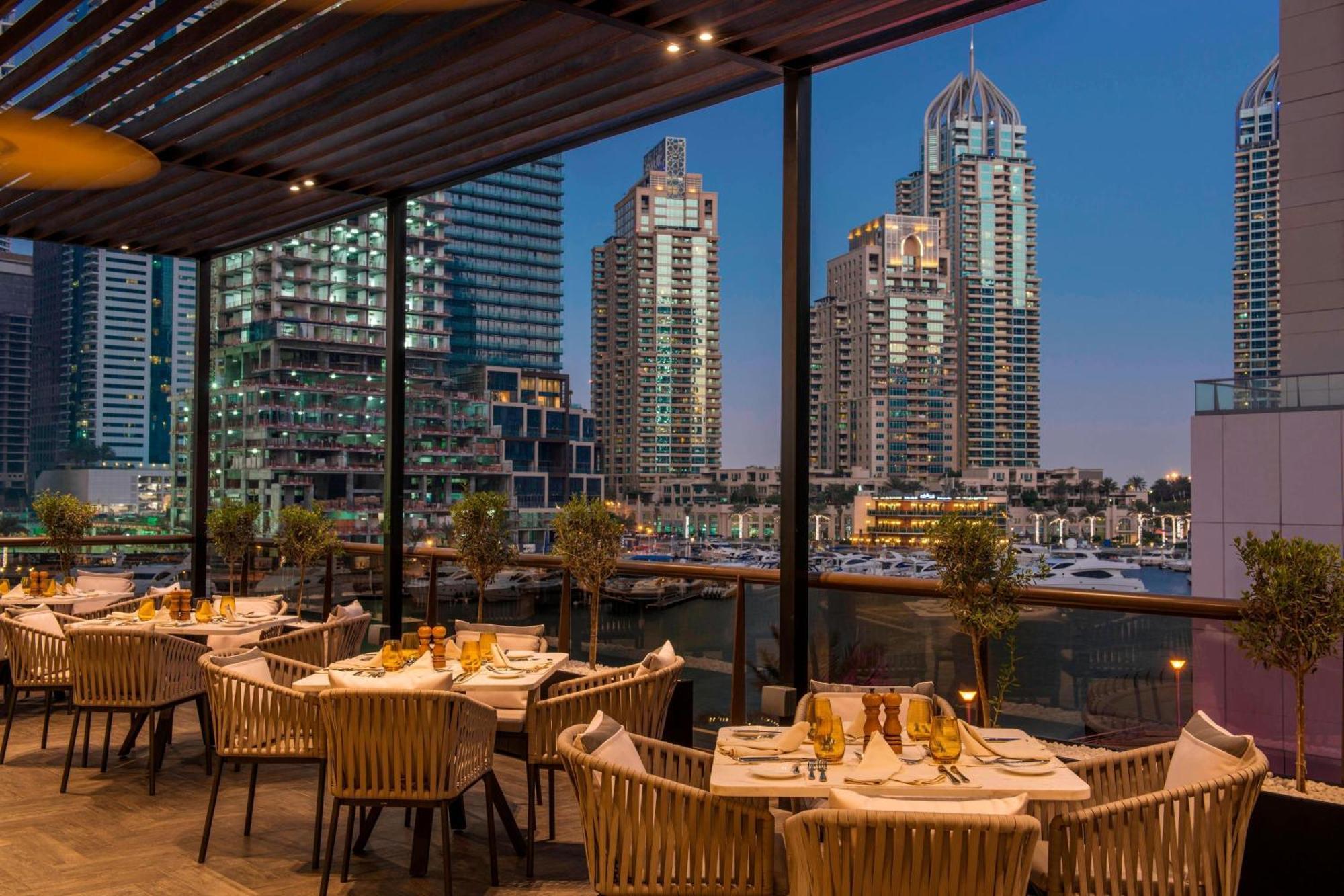 Grosvenor House, A Luxury Collection Hotel, Dubái Exterior foto View from the restaurant