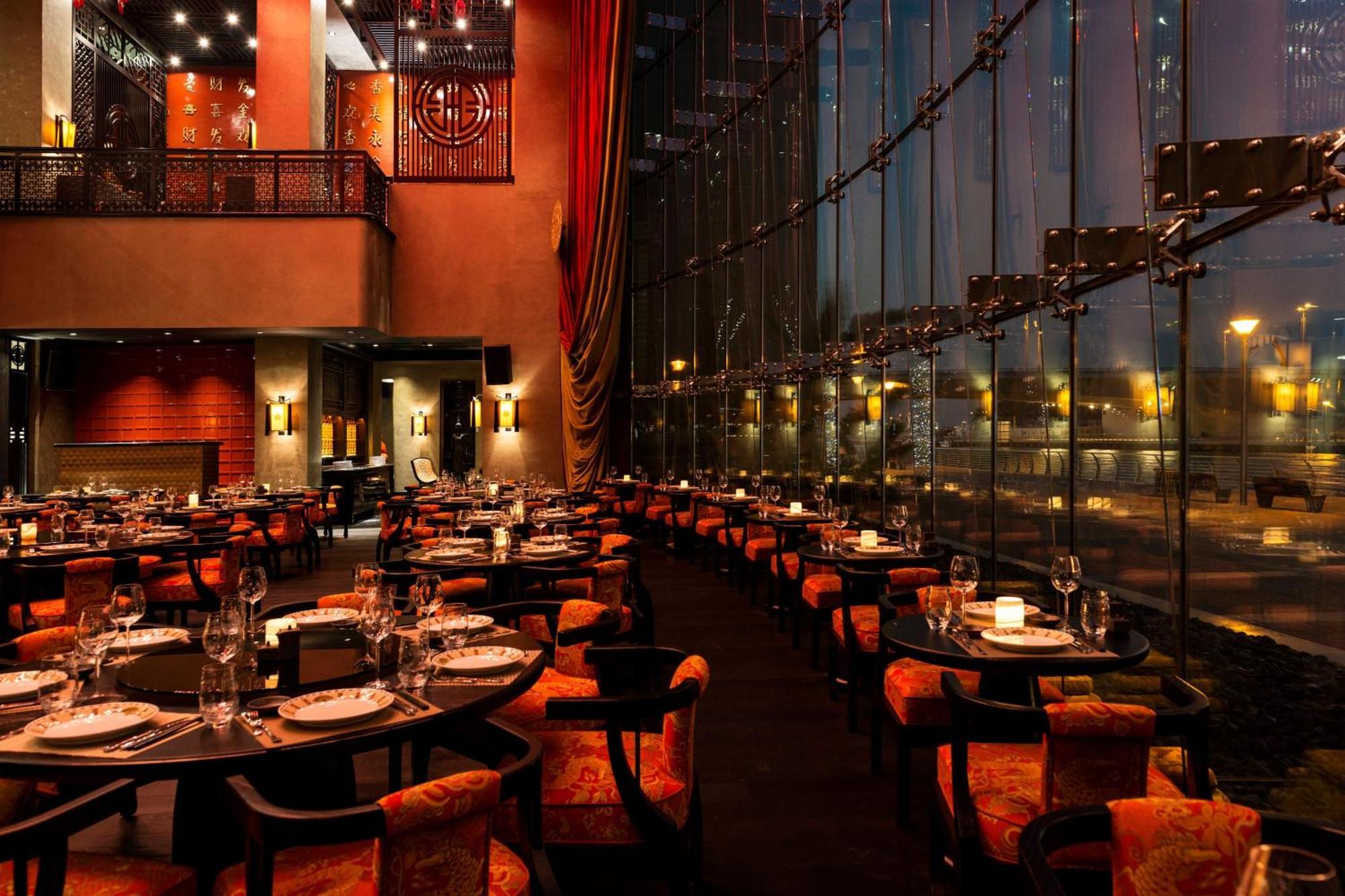 Grosvenor House, A Luxury Collection Hotel, Dubái Exterior foto Interior of the restaurant